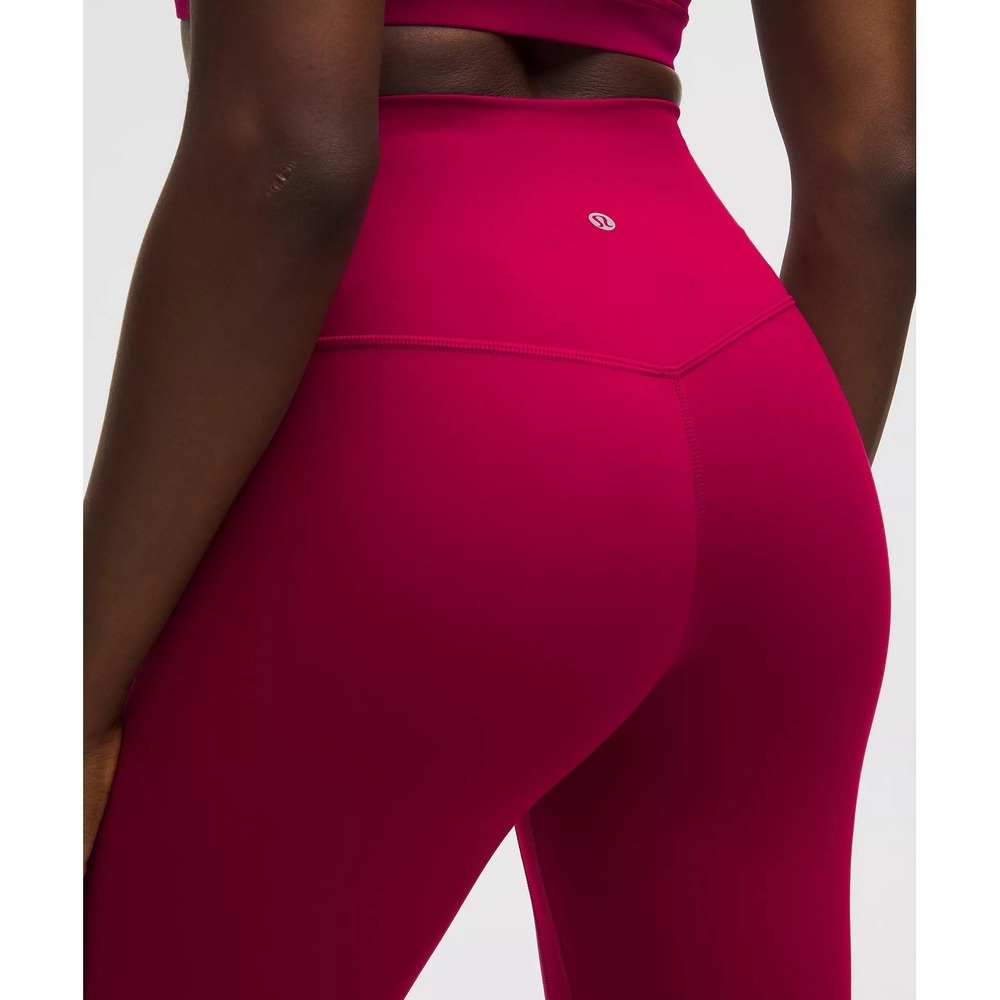 Lululemon-Align No Line High-Rise Pant 28"-Berry Rumble - Picture 4 of 6